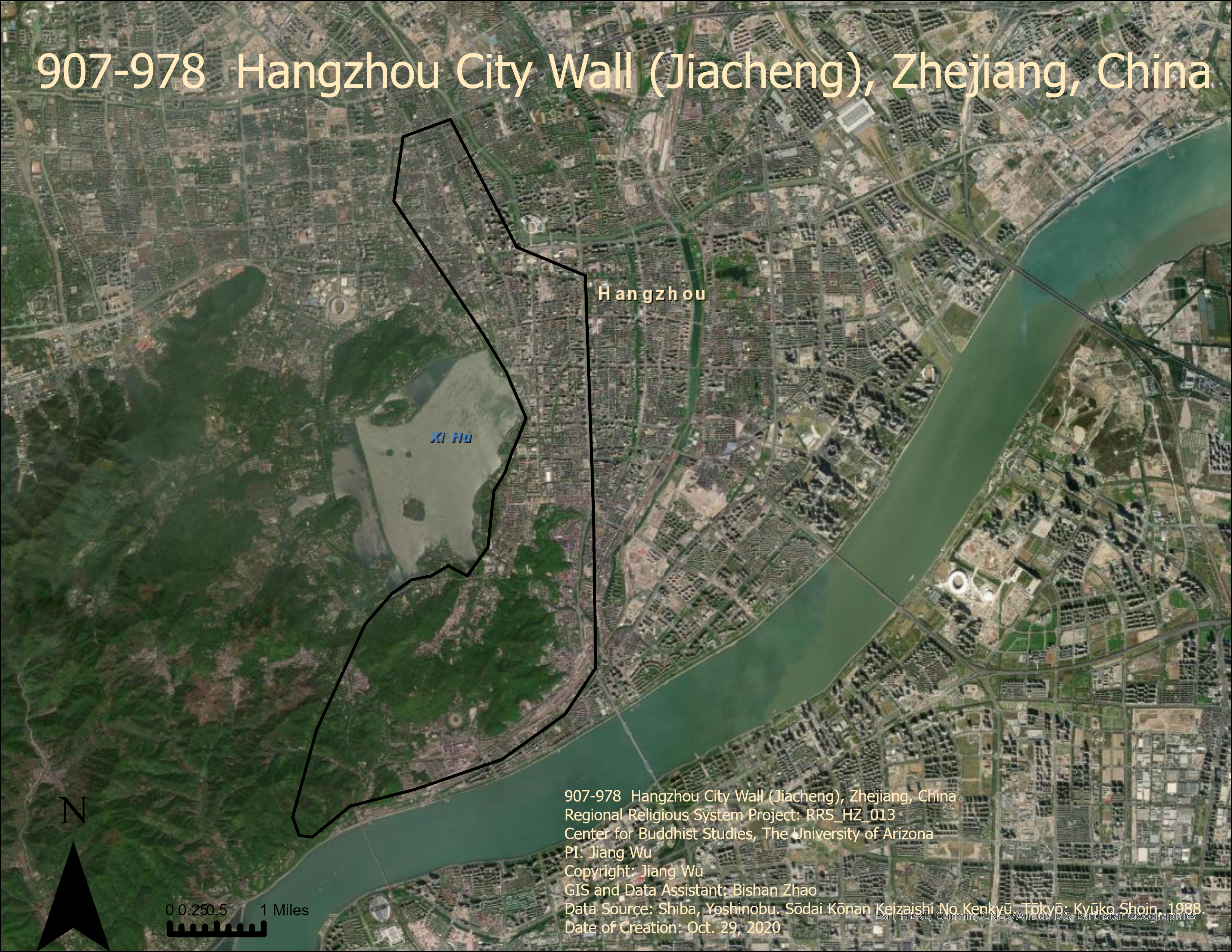 907-978  Hangzhou City Wall (Jiacheng), Zhejiang, China
